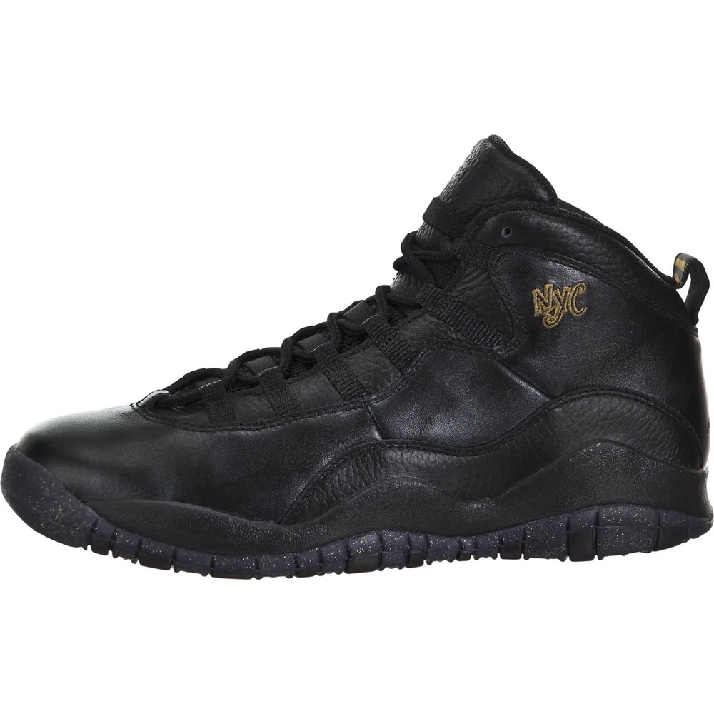 Jordan Retro 10 Black & gold Nyc (2016) Boys 6